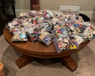 bags & bags of vintage matchbooks