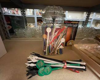Swizzle Sticks - large variety including Playboy bunny