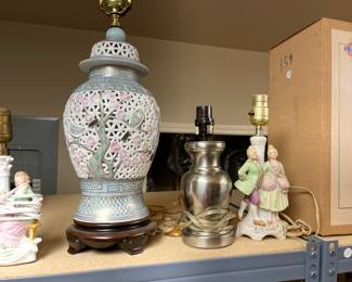 selection of lamps