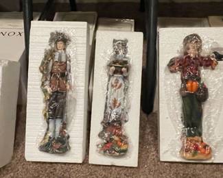 Lenox scarecrows & pilgrims