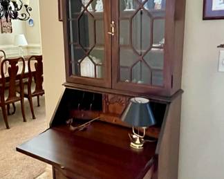 beautiful secretary made by Jasper Cabinet Co.