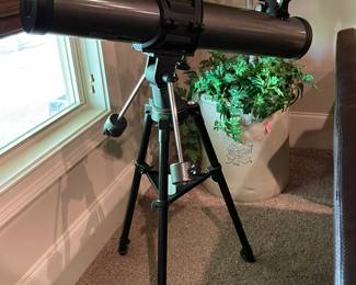 Galileo telescope - FS-123DX reflector, F1000x120, crock is NOT for sale
