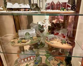 Danbury Mint miniature farm display pieces by Bob Russel