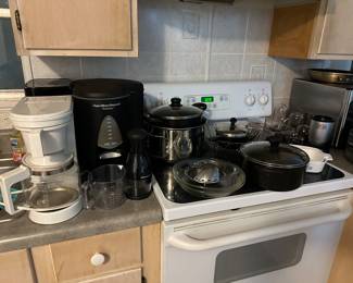 Massive amounts of kitchenware