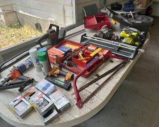 Lots of hand tools