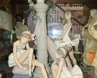 Lladro. Ballet Trio