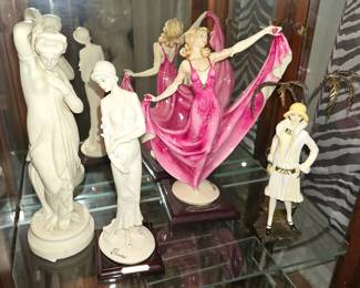 G. Armani woman with flowers, I could have danced all night (back right),