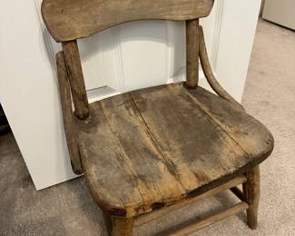 Child's Wood Chair