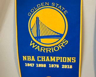 Golden State Warriors Pennant