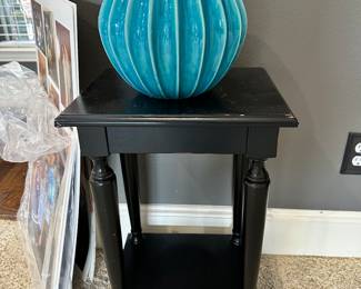 Small Black Table, Vase