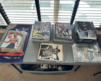 Sports Magazines, Autographed Photos, etc.