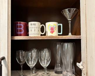 Glassware and mugs