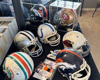 Mini Football Helmets