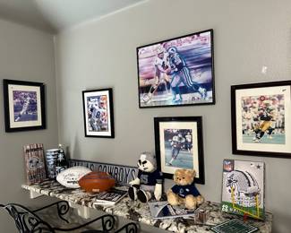 Cowboys Memorabilia, Autographed Photos, Etc. 