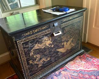 Vintage Chinese trunk