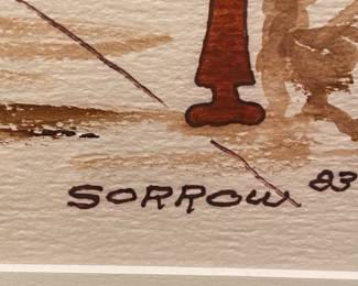 detail/signed by artist