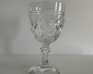 1950s Val St Lambert “Cathedral” wine stems (set of 6)
Also available: (set of 6) champagne/sherbet stems