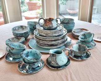 Sascha Brastoff "Surf Ballet" Vintage California Dinnerware