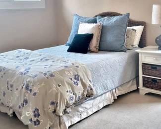 Queen Bed, Night Stand