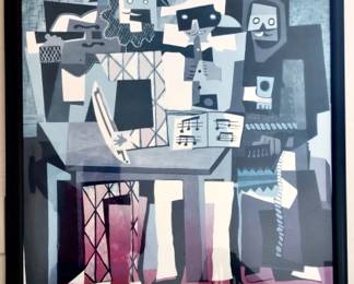 Picasso Poster, "Three Musicians"