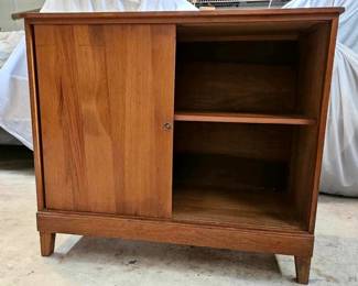 Mid-Century Record Cabinet