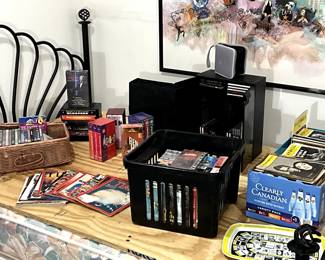 Vintage VHS Tapes, Extensive Playbill Collection