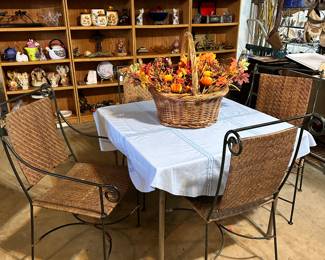 Vintage Metal Kitchen/Sunroom/Patio Chairs