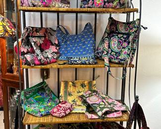 Collection of Vera Bradley and other purses
