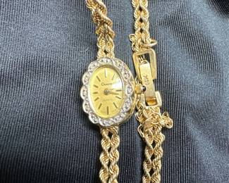 Gold (14K) Geneve, Ladies Watch