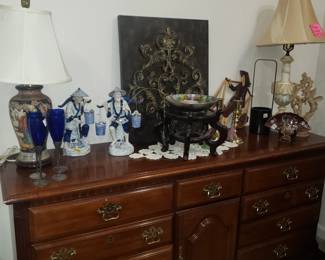 Dresser & Asian Decor