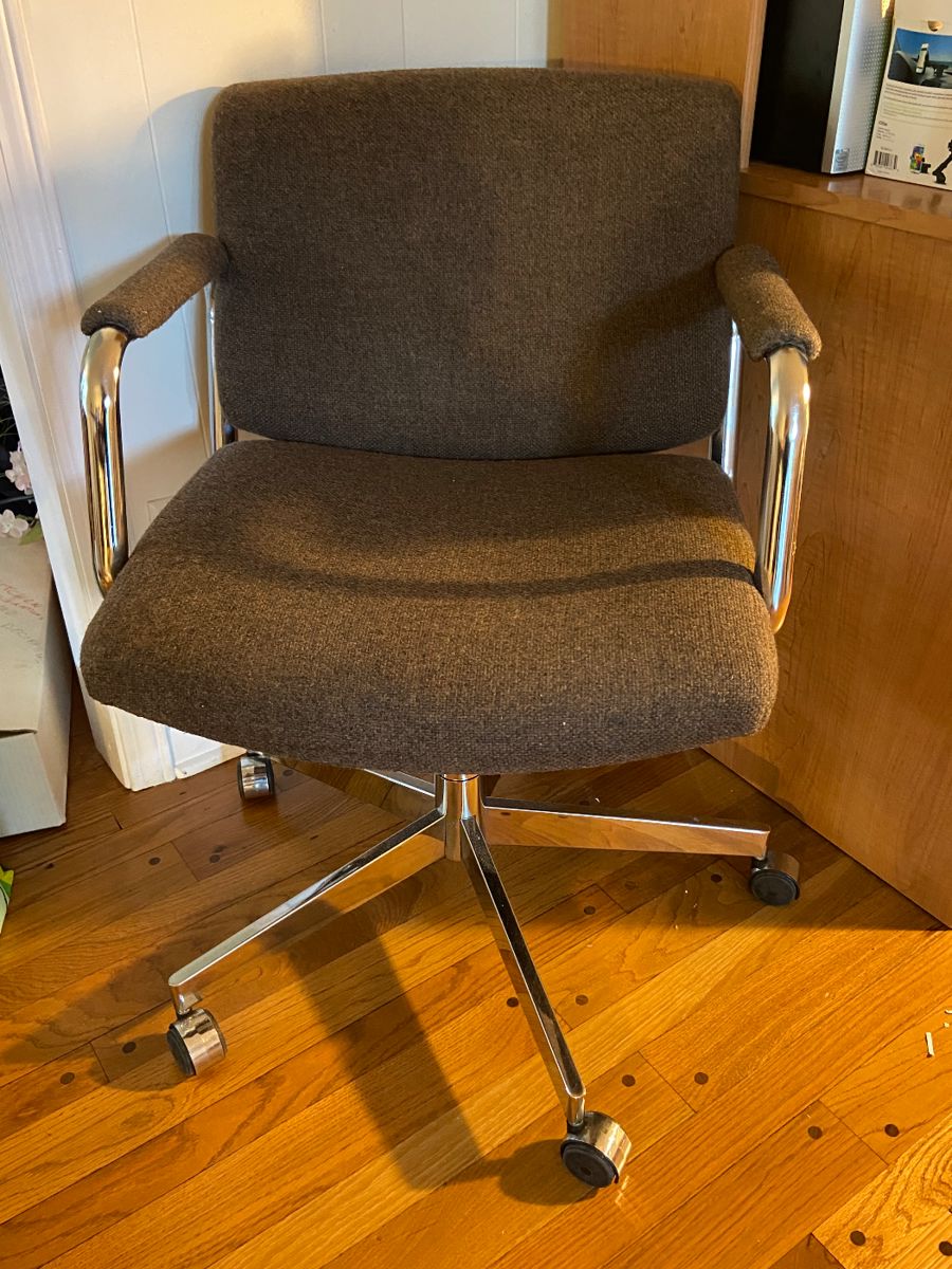 Mid Century style rolling desk chair