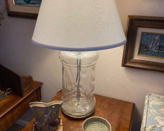 Glass Table lamp