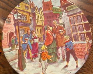 Dickens christmas tin