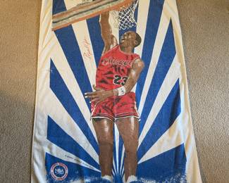 RA Briggs Michael Jordan Beach Towel