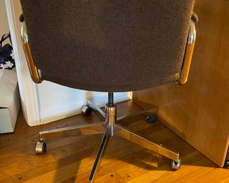 Mid Century style rolling desk chair