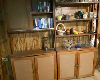 vintage shelving units