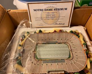Notre Dame Model Stadium