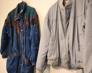 Women's clothing sizes M, L, XL (brands like Dressbarn, DIP, Chaps, Vintage, Jones Studio)