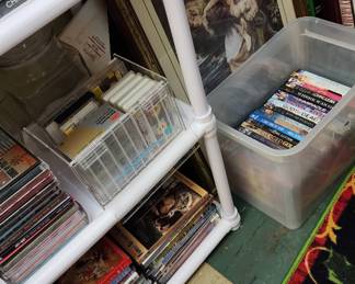 VHS Tapes, DVD's