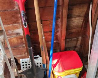 Various yard tools