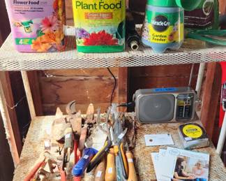 Various yard tools