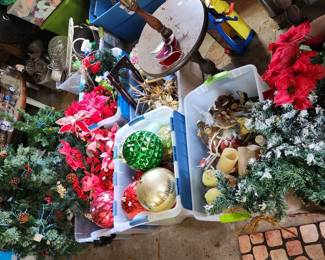 Various holiday ornaments