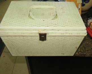 Vintage sewing box