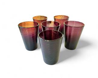 Vintage Hand Blown Glasses