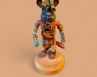 Kachina doll by artist Elva Homahni