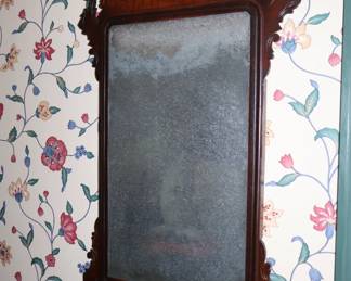 Multiple looking glass hangings