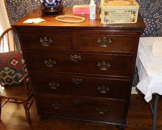 Multiple chest of drawers. Various woods