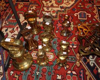 18th century brass weights
