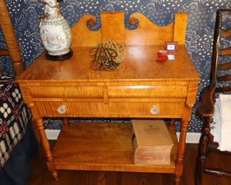 Birdseye and curly maple furniture 