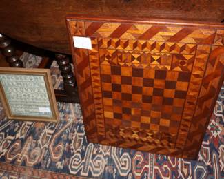 Antique checkerboard 